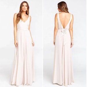 Show Me Your Mumu Jenn Maxi Dress 'Ring Crisp'